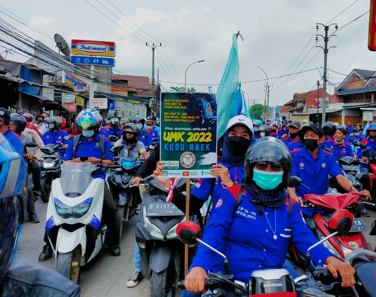 UMK Di Tiga Wilayah Banten Mandek Buruh Upah Murah Omnibuslaw Emang