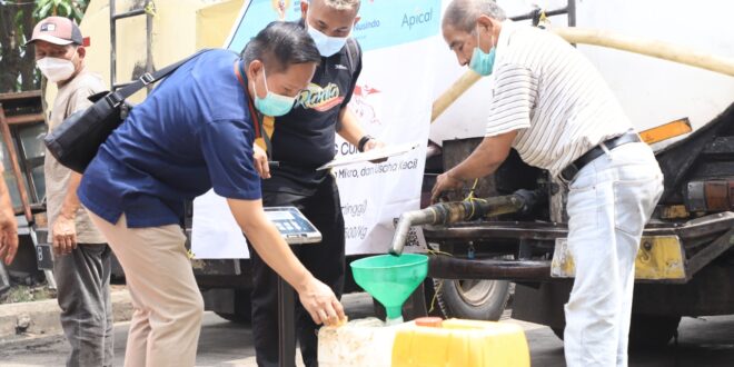 Pemkot Distribusikan 10 Ton Minyak Goreng Curah Khusus Pedagang Minyak