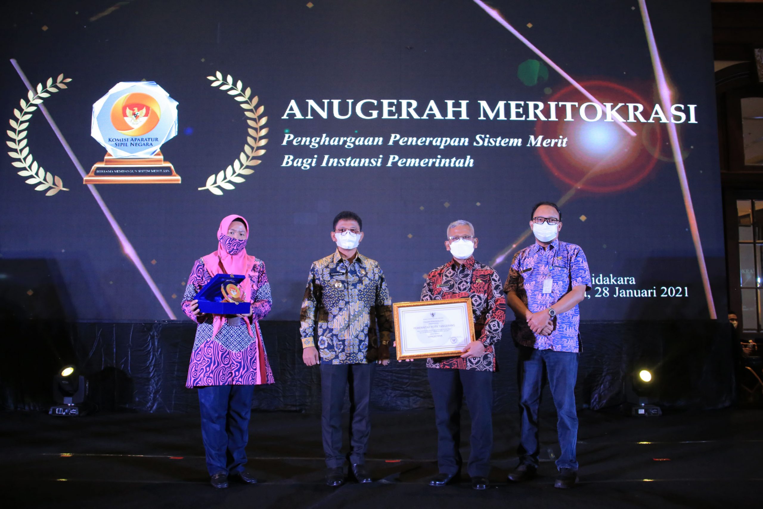 Pemkot Tangerang Capai Predikat Sangat Baik Di Anugerah Meritokrasi ...