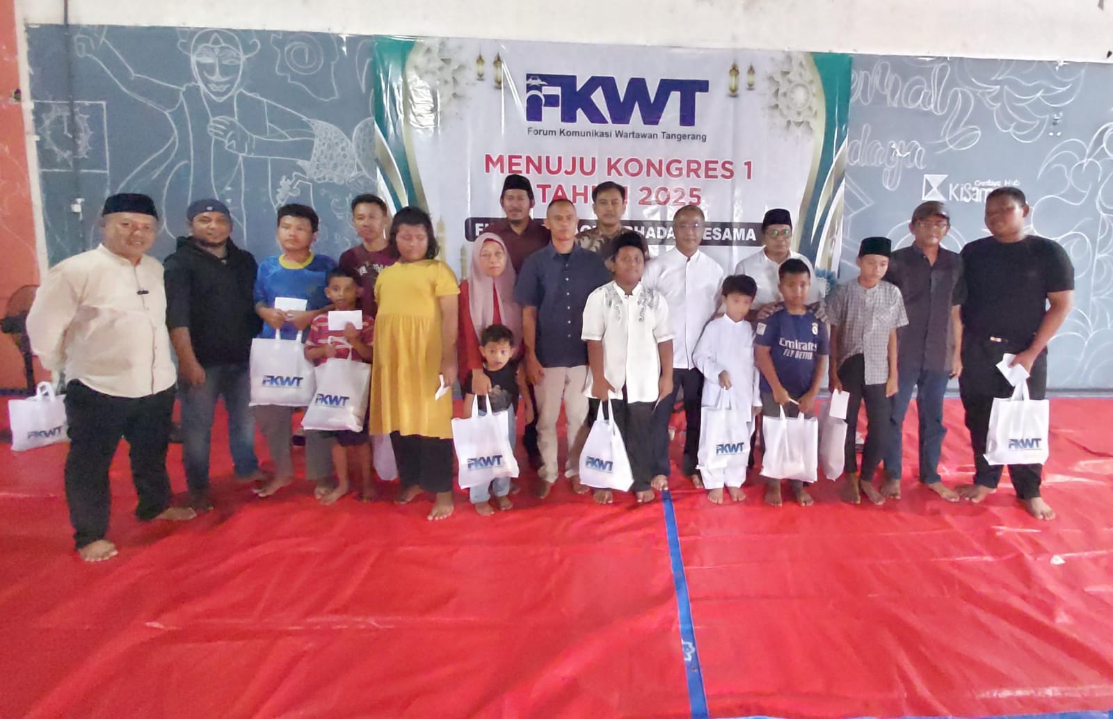 FKWT Gelar Kegiatan Sosial Jelang Kongres I